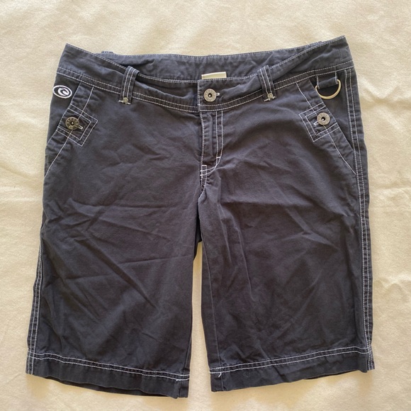 Rip Curl Pants - Rip Curl Charcoal Black Women's Long Shorts Tagged Size 5 Casual Surf